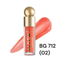 Блиск для губ Bogenia BG 712 Match Lipgloss Sparkle 002 4.6 мл
