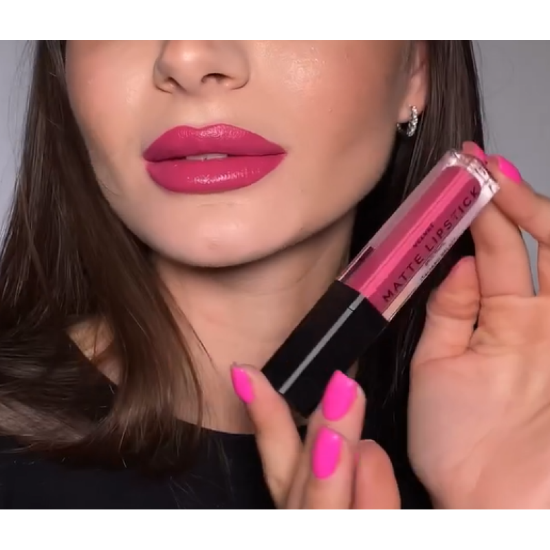 Помада рідка Bogenia BG 720 Liquid Matte Lipstick Spice Travel 011 Italiano Gelato