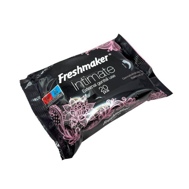 Серветки вологі Freshmaker Intimate 20 шт Vintage 1606