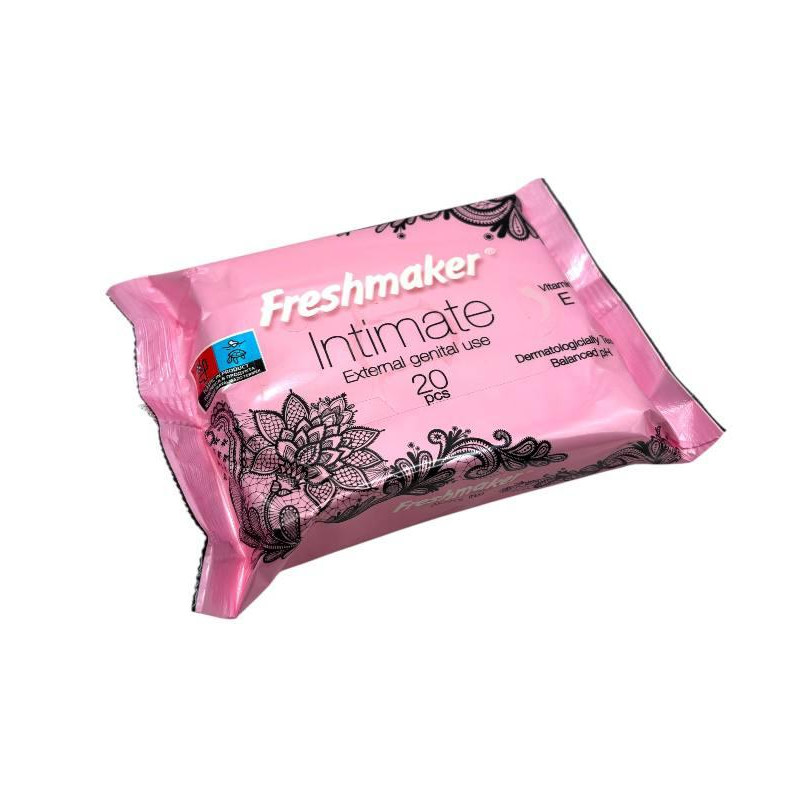 Серветки вологі Freshmaker Intimate 20 шт Vintage 1606