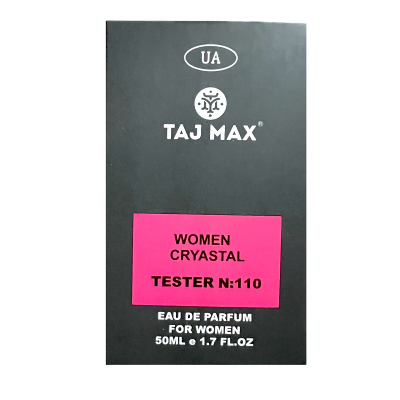 Парфумована вода жіноча TAJ MAX 110 WONEN CRYASTAL 50 мл.