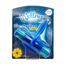 Туалетний блок для унітаза Wellnax Blue Hygiene Lemon Лимон 50 г.