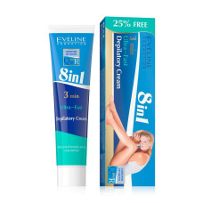 Крем для депіляції Eveline Cosmetics R+Q10 8в1 Ультрашвидкий 125 мл.