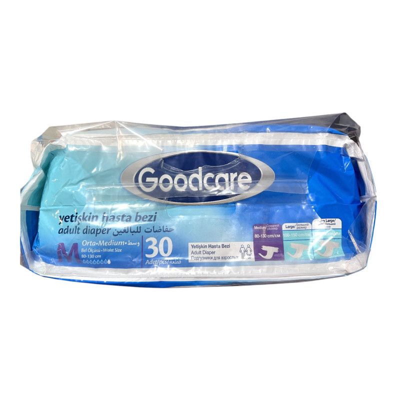 Підгузки для дорослих Goodcare M 80 -130 см 30 шт.