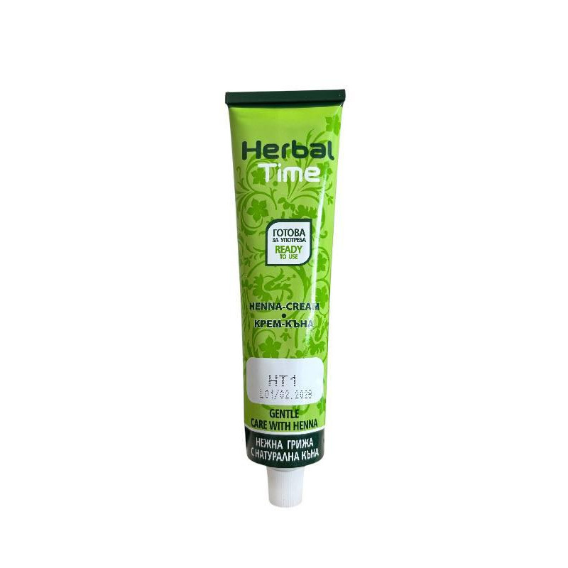 Крем-хна Herbal Time 1 Срібно-русявий