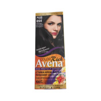 Стійка крем-фарба для волосся Acme Color AVENA 054 Королівський чорний 8034