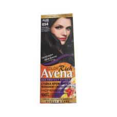 Стійка крем-фарба для волосся Acme Color AVENA 054 Королівський чорний 8034