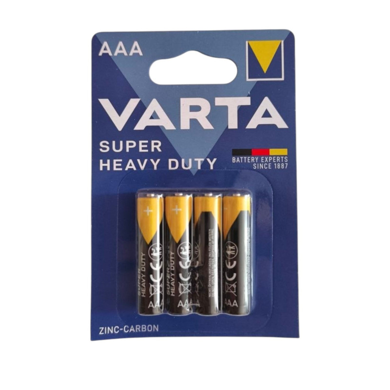 Батарейка Varta R3 Super Heavy Duty B4 4 шт. 6187