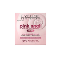 Крем для обличчя Eveline PINK SNAIL поживний зволожувальний VITA-CAPSULE 50 мл 0793