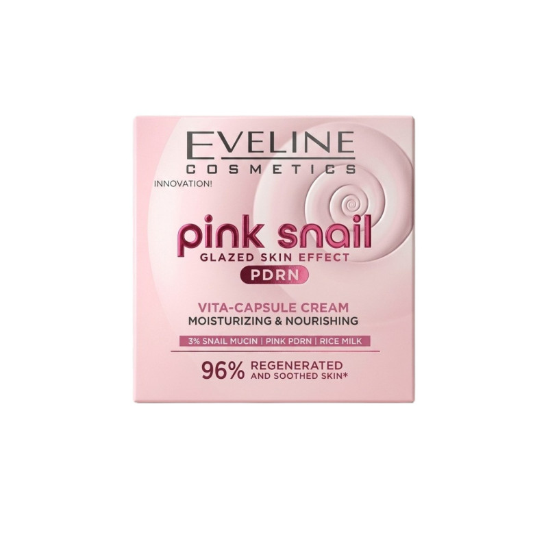 Крем Eveline PINK SNAIL поживний зволожувальний VITA-CAPSULE 50 мл 0793