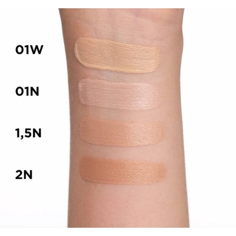 Праймер багатофункціональний EVELINE CELEBRITI SKIN з ефектом сяйва 4 в 1 02N-UNIVERSAL TAN 30 мл 7267