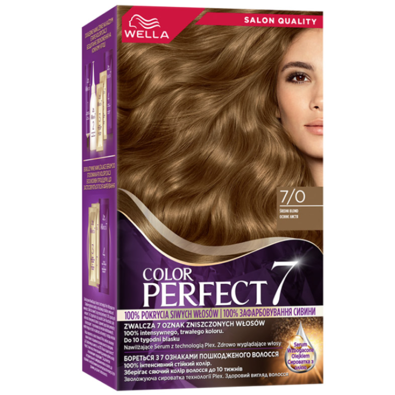 Крем-фарба для волосся Wella Color Perfect 7/0 Осіннє листя 8352