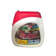 Капсулы для стирки Perlux super compact Color 24+2 шт.