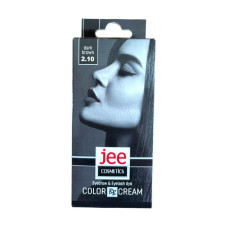 Фарба для брів і вій JEE COSMETICS 2.10 Темно-коричневий 15 мл 8200