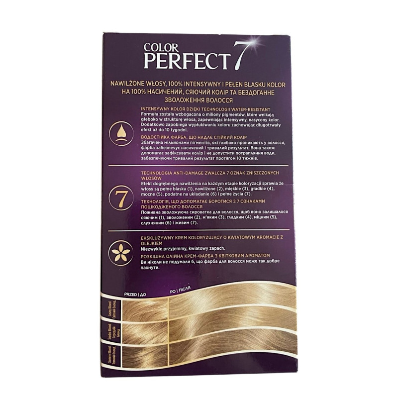 Крем-фарба для волосся Wella Color Perfect 9/1 Дуже світлий попелястий блонд 135 мл 8413