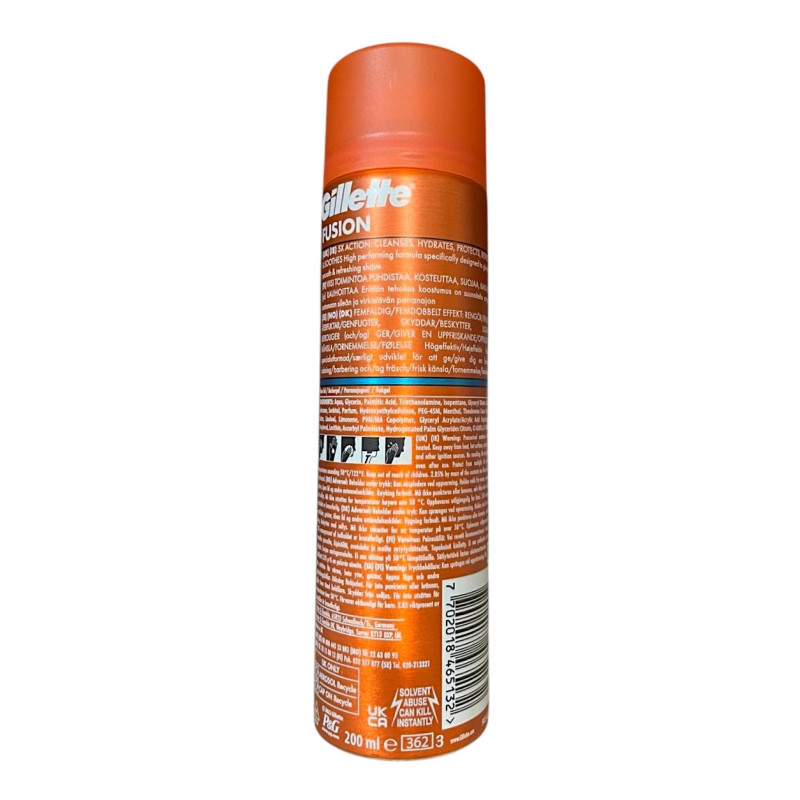Гель для гоління Gillette Fusion 5 Ultra Moisturising 200 мл 5132