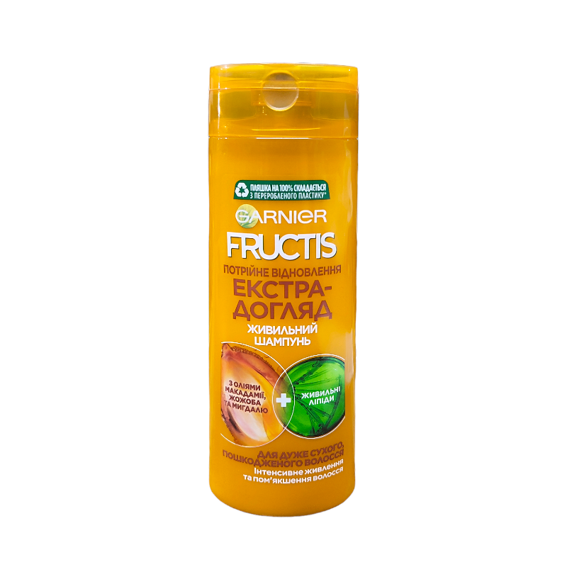Шампунь-масло Garnier Fructis Экстра уход Для сухих волос 400 мл.