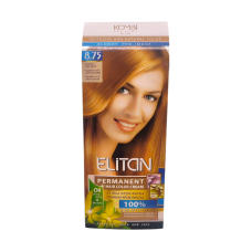Крем-фарба стійка Elitan Intensive 8.75 Карамельний світло-русявий