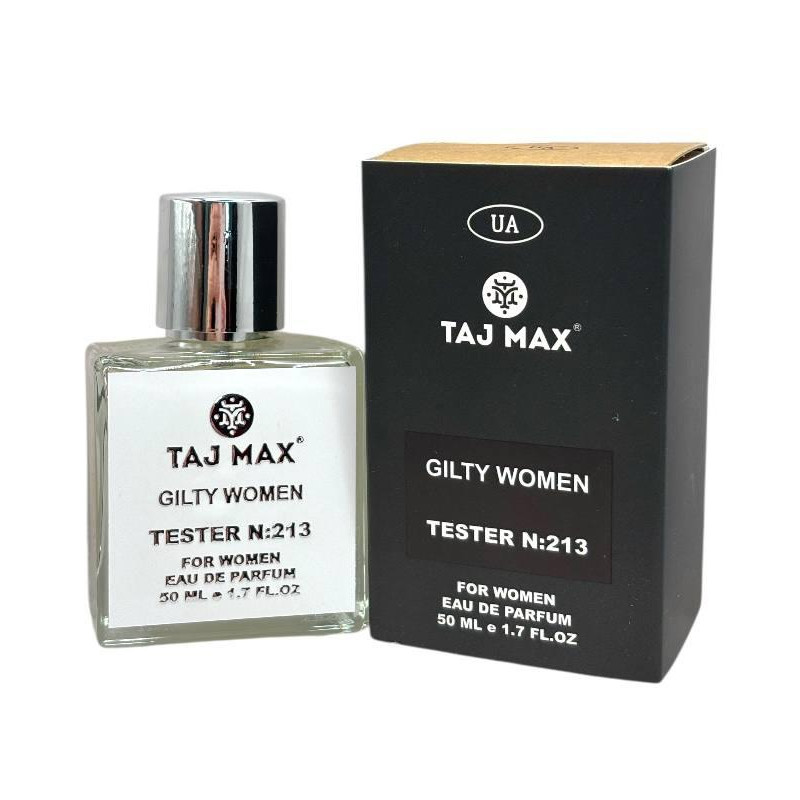 Парфюмерная вода женская TAJ MAX 213 GILTY WOMEN 50 мл.