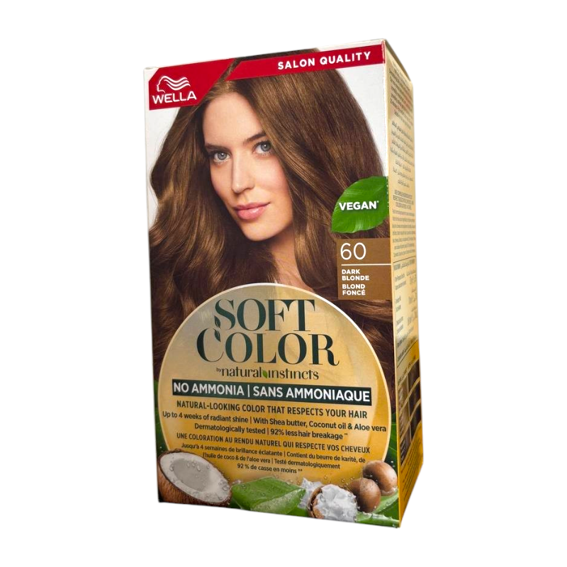 Фарба для волосся Wella Soft Color 60 Темний блонд безаміачна 35 г 5814