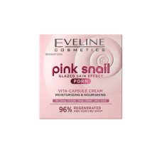 Крем для обличчя Eveline PINK SNAIL поживний зволожувальний VITA-CAPSULE 50 мл 0793