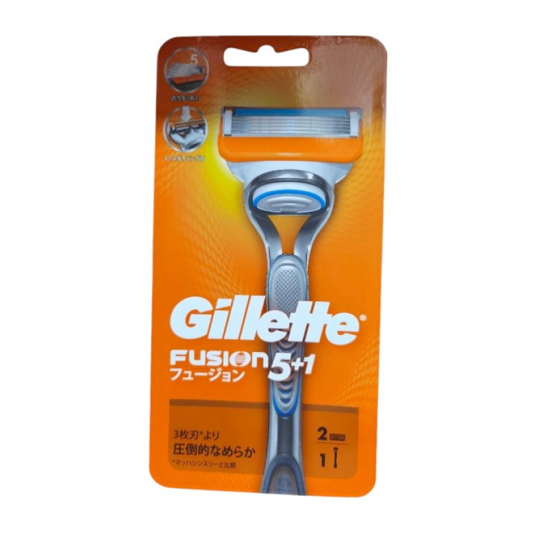 Верстат Gillette Fusion 5 +2 касети на блістері 0559