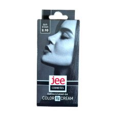 Фарба для брів і вій JEE COSMETICS 2.10 Темно-коричневий 15 мл 8200