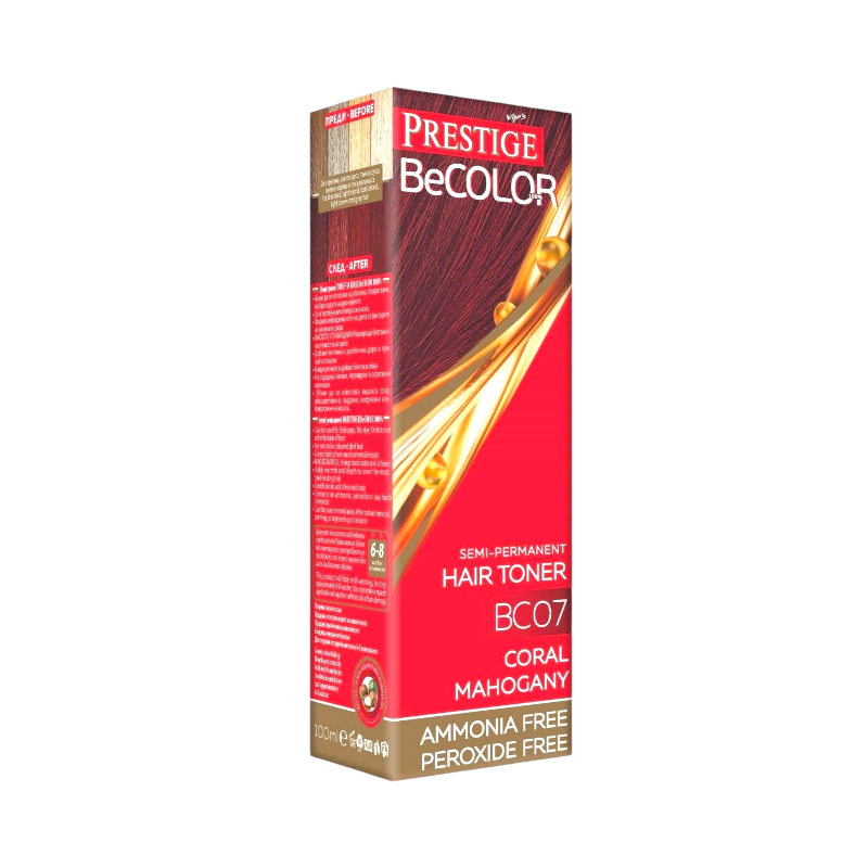 Тонуючий бальзам PRESTIGE Be Color 07 Кораловий махагон