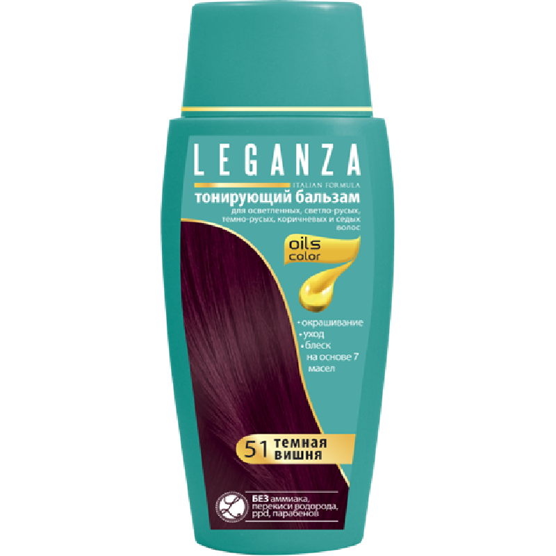 Тонуючий бальзам LEGANZA 51 Темна вишня