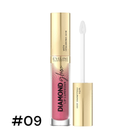 Блиск для губ EVELINE Top coat "Diamond Glow lip luminizer" 09 4.5 мл. 9760
