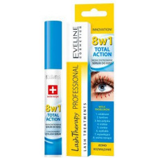 Сироватка для вій EVELINE LASH THERAPY PROFESSIONAL TOTAL ACTION 8 в 1 10 мл.