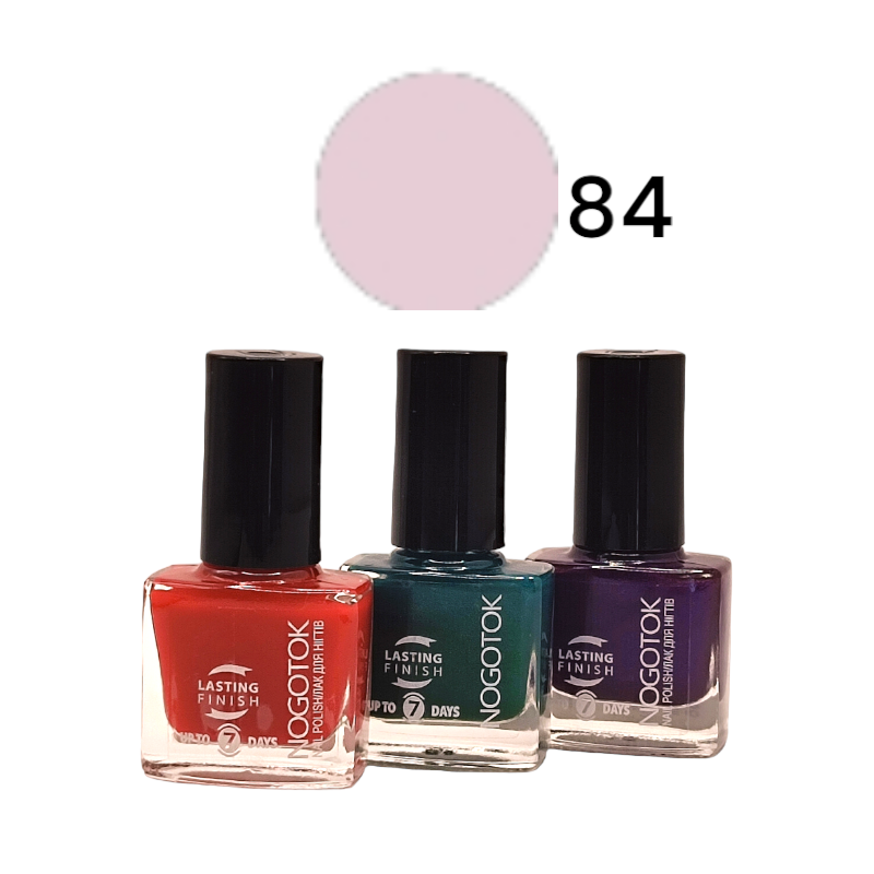 Лак для нігтів NOGOTOK Style color №084 6 мл 3436.