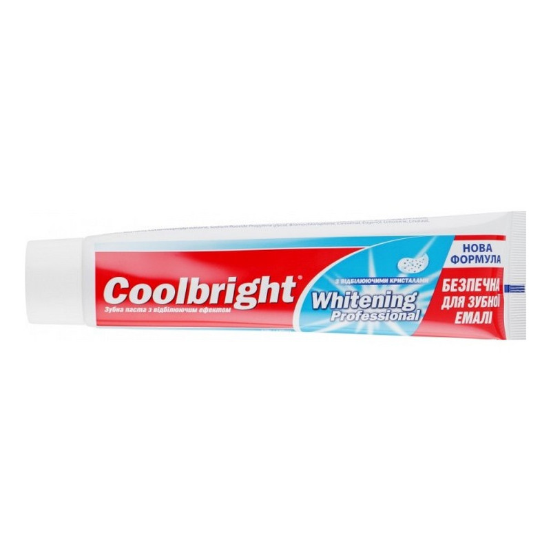 Зубна паста CoollBright Професійне вибілювання 100 г.