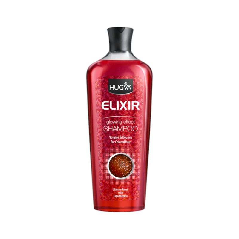 Шампунь HUGVA Elixir для фарбованого волосся 600 мл.