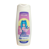 Гель шампунь 3 в 1 дитячий JESSICA On Line 400 мл. 1895