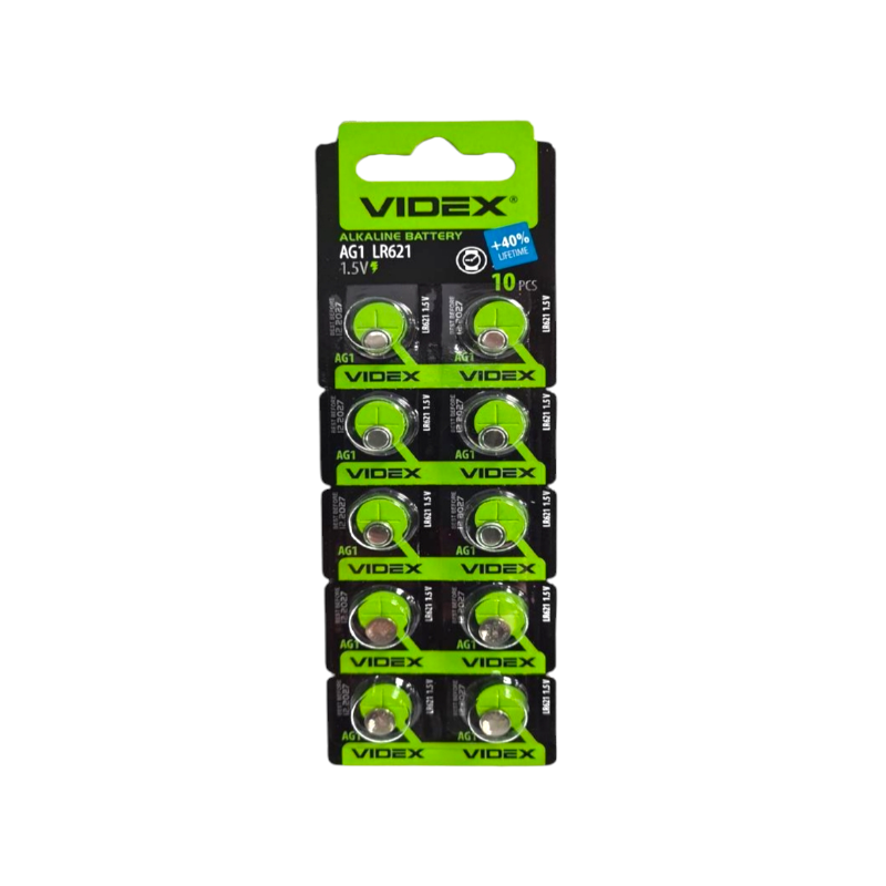 Батарейка Videx АG1 LR621 (продаємо планшет 10 шт.) 1734