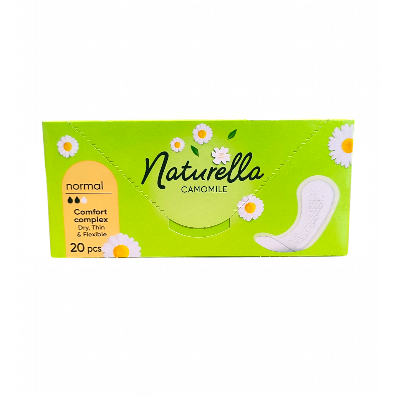 Щоденні гігієнічні прокладки NATURELLA Camomile Нормал Single 20 шт.