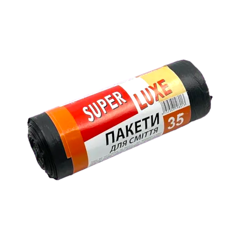 Пакети для сміття Super Luxe 35 л. 15 шт. 2436