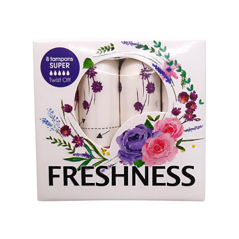 Тампони Freshness Super 5 крапель 8 шт.