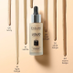 Тональна основа EVELINE LIQUID CONTROL BEIGE NIACYNAMID N 010 рідка 32 мл. - фото 3