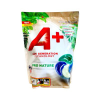 Капсули для прання А+ Pro Nature 4 в 1 56 штук 6186