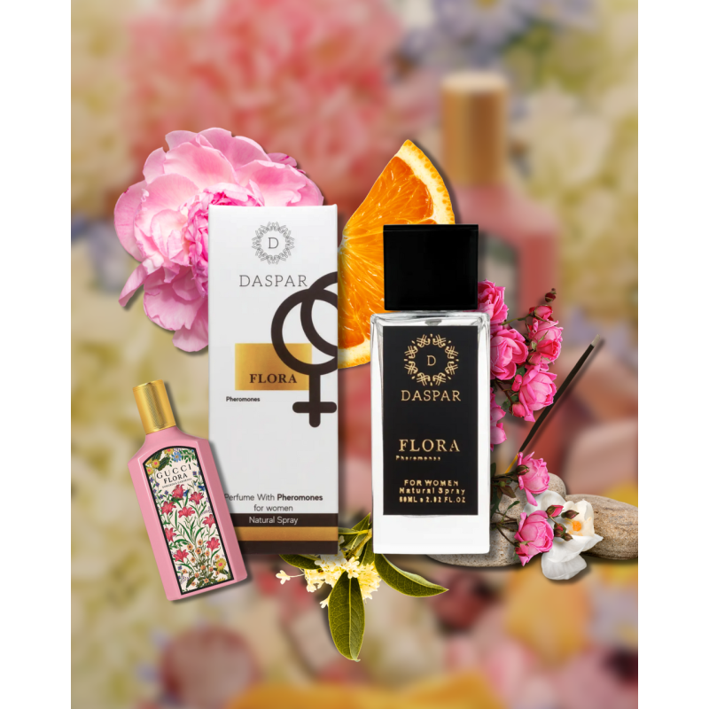 Парфумована вода DASPAR Феромони жіноча Flora 60 мл. 2599