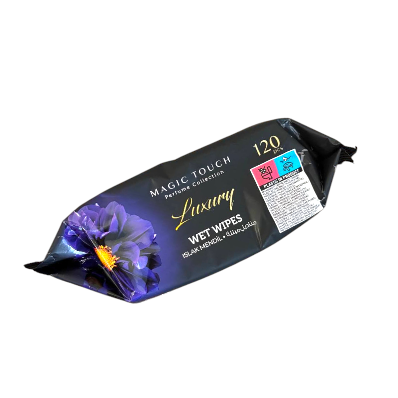 Вологі серветки HUGVA Luxury Magic touch 120 шт.