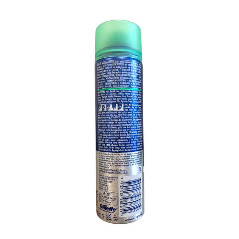 Гель для гоління Gillette Series sensitive з алое вера 200 мл 0819