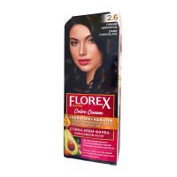 Фарба для волосся Florex Super 2.6 гіркий шоколад 100 мл