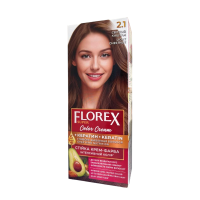 Фарба для волосся Florex Super 2.1 Світлий каштан