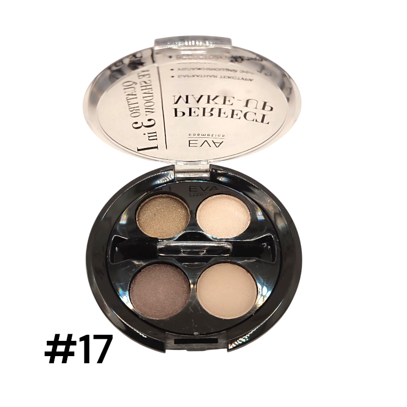 Тіні для повік Eva Cosmetics № 17 3 в 1 2053