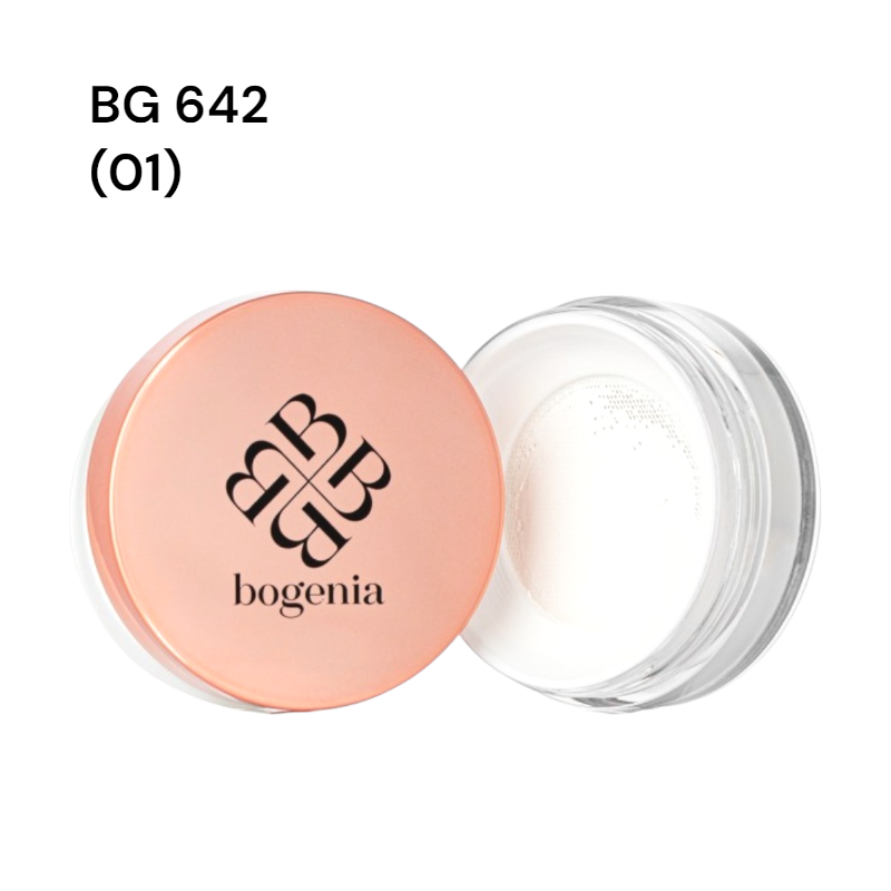Пудра розсипчаста Bogenia BG 642 ANGELICl 001 white 8 г