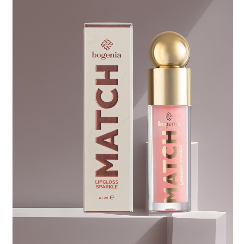 Блиск для губ Bogenia BG 712 Match Lipgloss Sparkle 003 4.6 мл