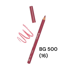 Олівець для губ Bogenia BG 500 016 Crimson Popsy